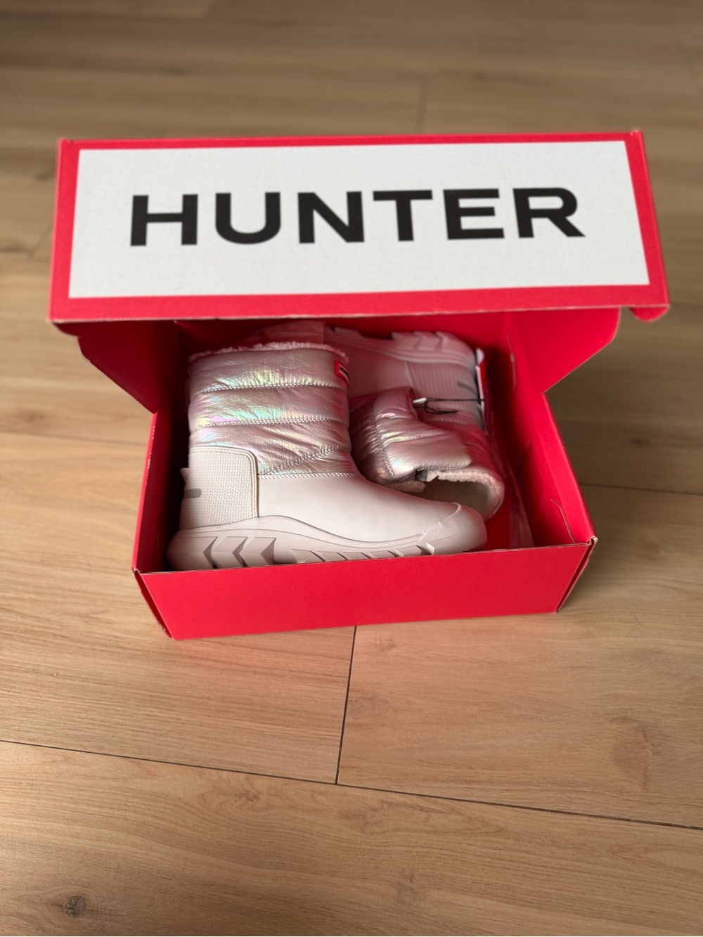 Hunter Winter Boots-Irridescent